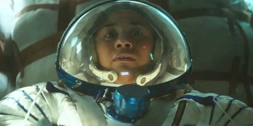 Ariana DeBose resolves conflict in space in new I.S.S. movie