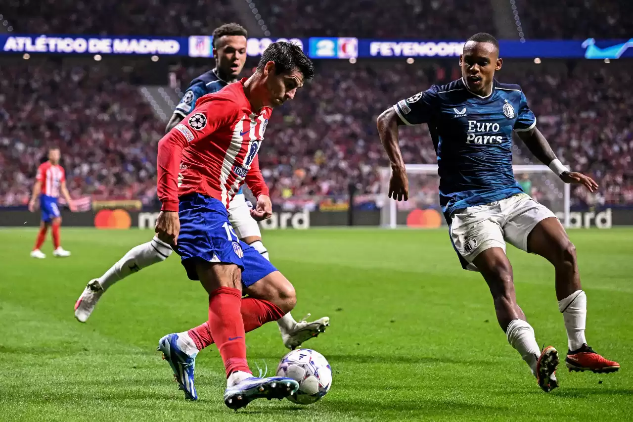 Atlético Madrid vs Feyenoord: Morata's Double Sinks Slot Agony