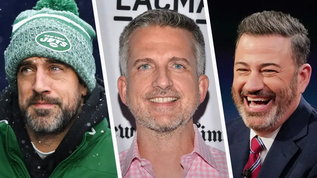 Bill Simmons reacts hilariously to Aaron Rodgers and Jimmy Kimmel beef
