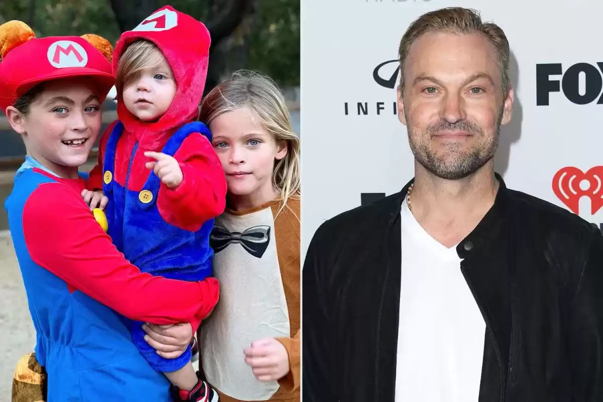 Brian Austin Green's Sons Zane and Bodhi Dress up as Super Mario for Halloween in Adorable Snapshot of Their Childhood