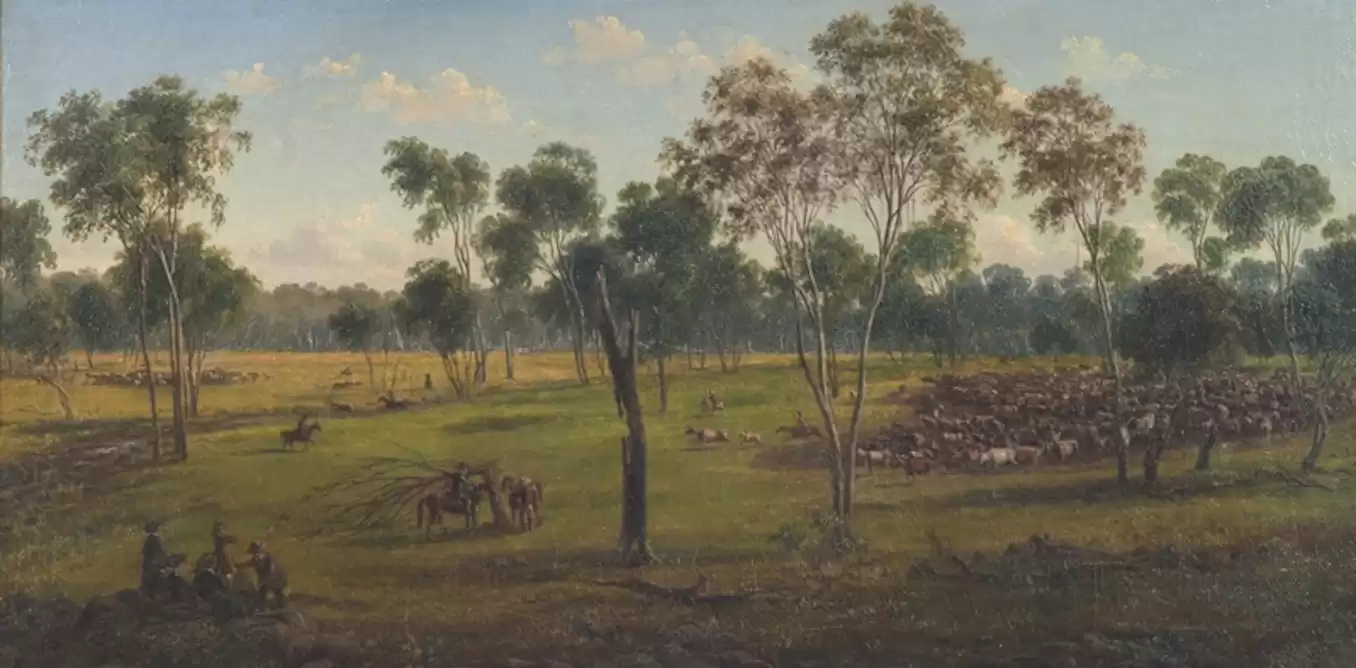 Colonists Impact Aboriginal Farming, Introducing Grain and Sheep on Yamfields, and Cattle on Arid Grainlands