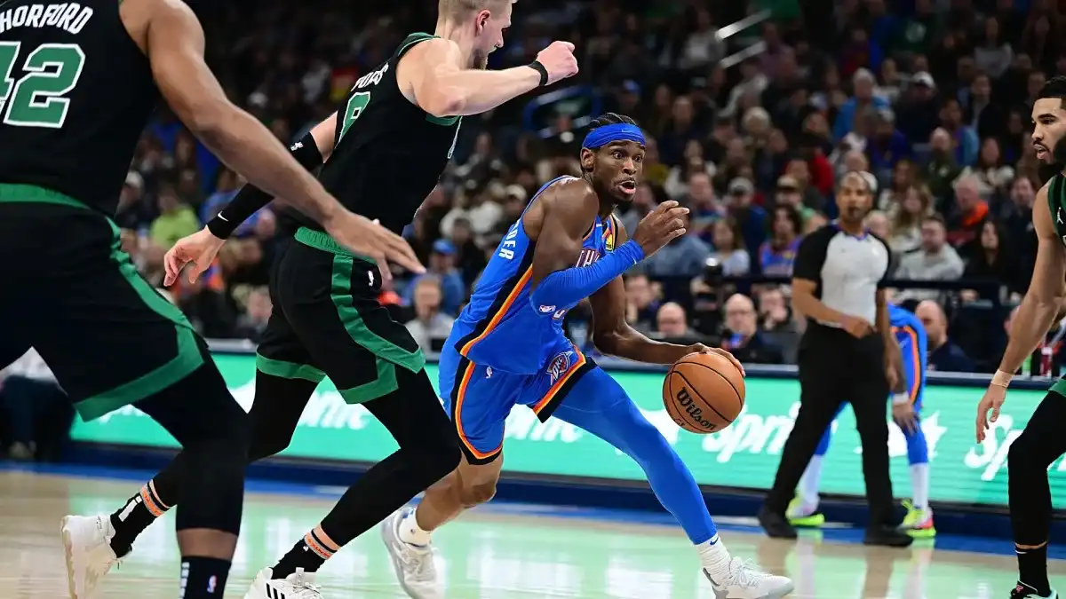 Contenders Thunder make statement knocking off Celtics with 36 from Gilgeous-Alexander