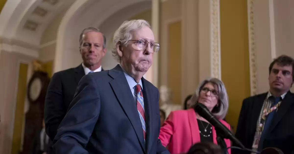 Doc clears Mitch McConnell after scary freeze moment