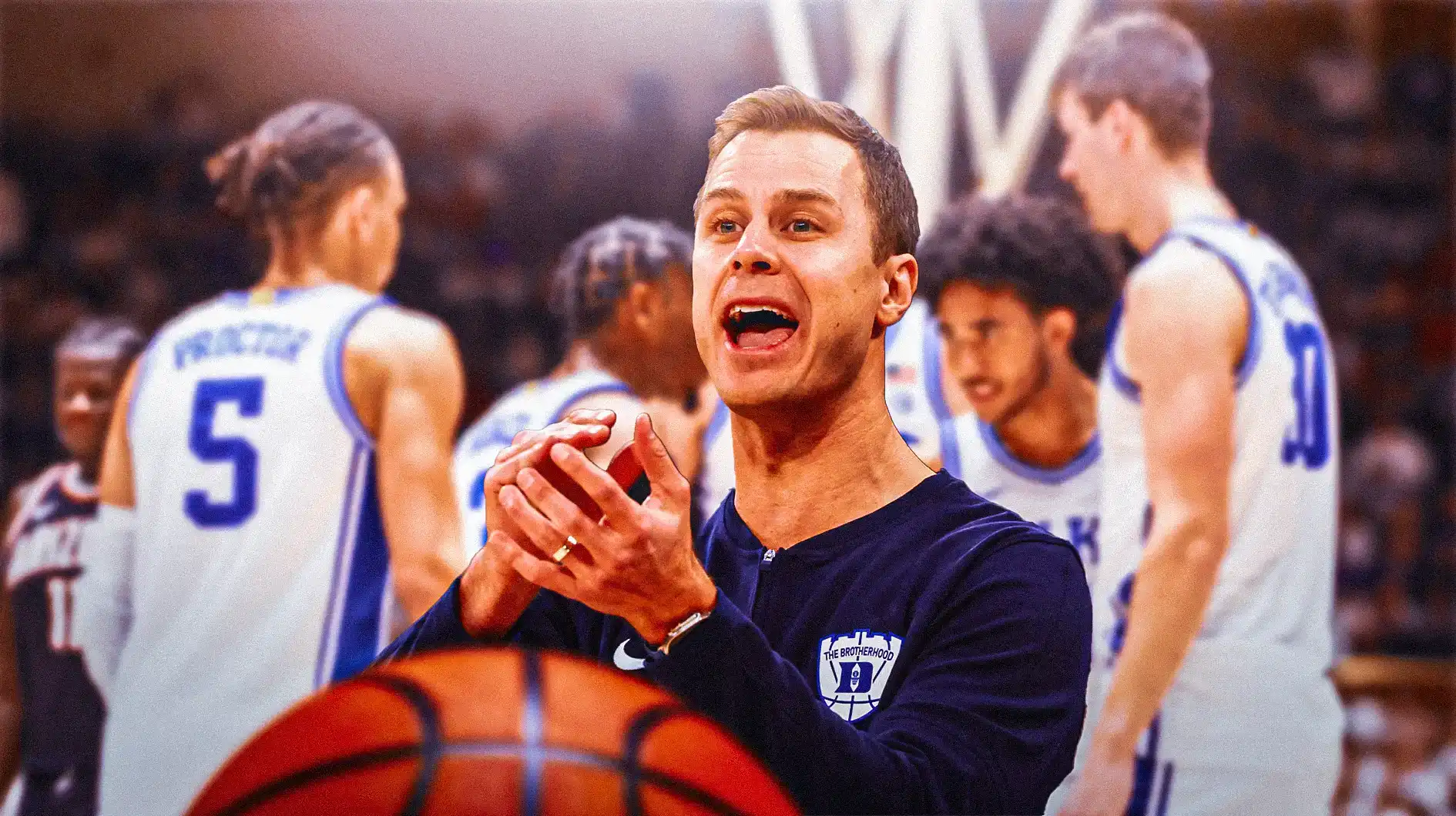 Duke basketball: Jon Scheyer praises Blue Devils' toughness in win vs Notre Dame