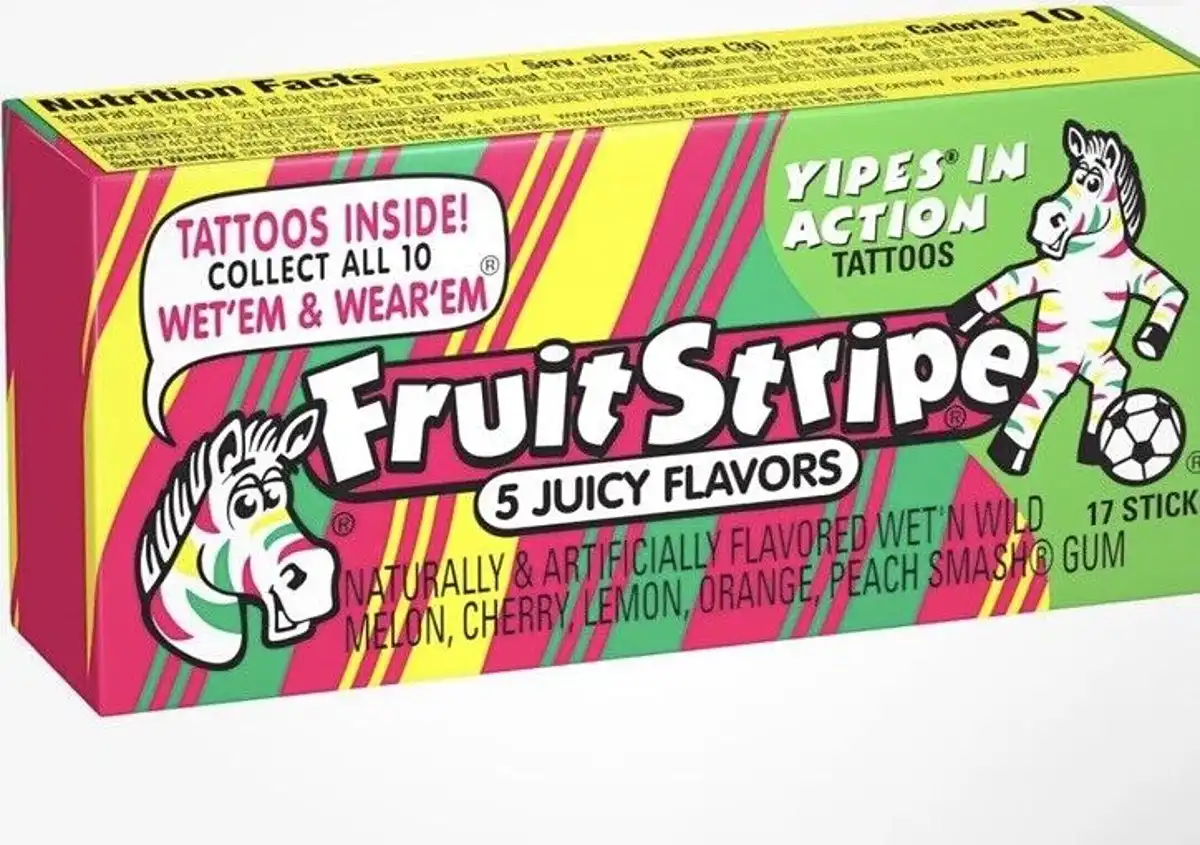 End of the Era: Fruit Stripe Gum Officially Discontinued