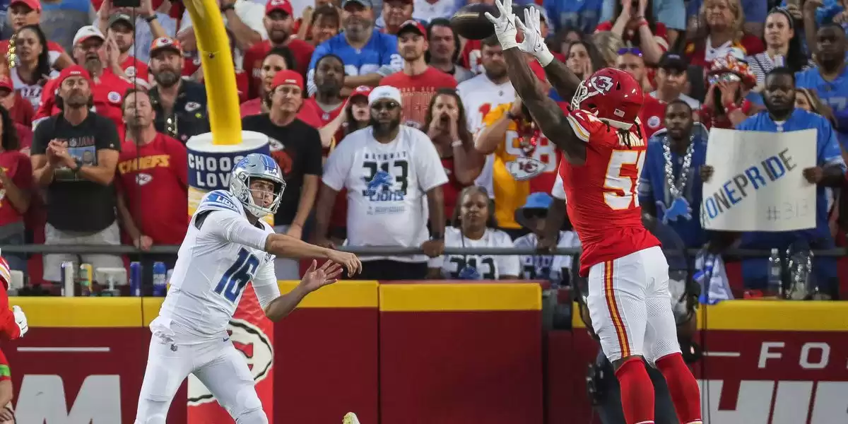 Examining Chiefs' pass rush against Lions without Chris Jones