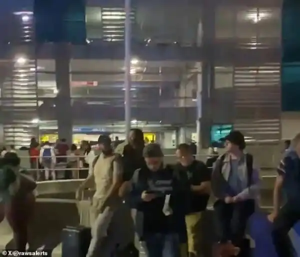 Fort Lauderdale Airport EVACUATED Security Incident - VIDEO