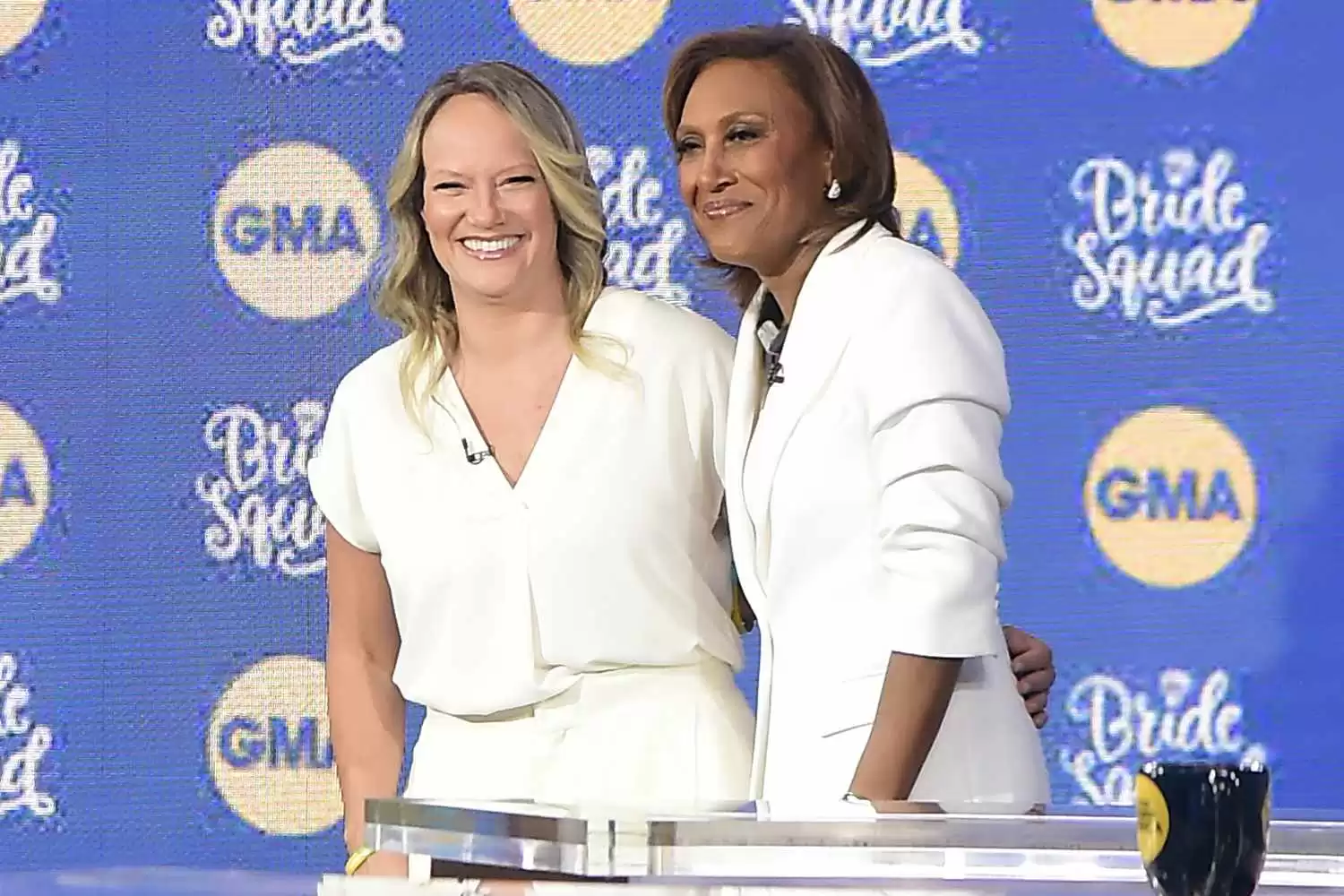 'GMA' Hosts Beach-Themed Bachelorette Party for Robin Roberts and Her Fiancée Amber Laign