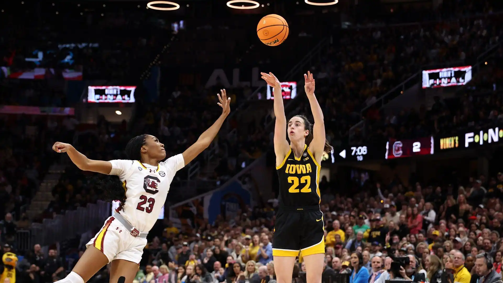 Iowa vs. South Carolina TV ratings for 2024 NCAA women's championship compared to other sports