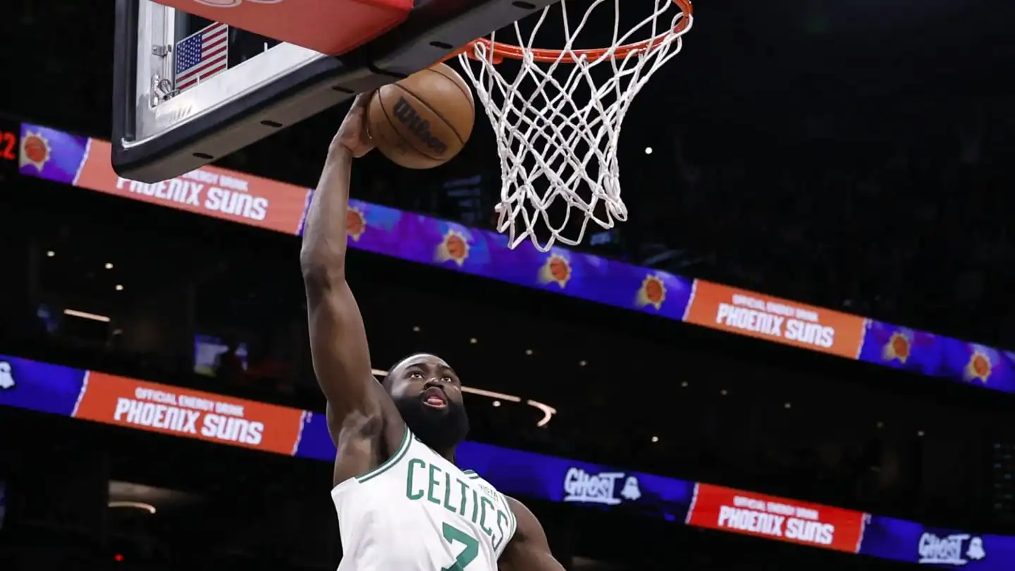 Jaylen Brown credits unsung group for Boston Celtics victory in Phoenix
