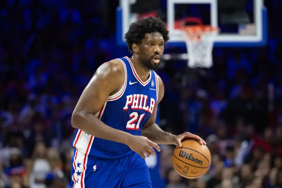 Joel Embiid Bell's Palsy diagnosis reaction Sixers win