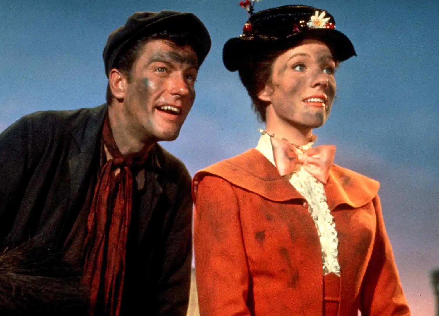Julie Andrews, Dick Van Dyke, Mary Poppins, rehearsals, bond instantly