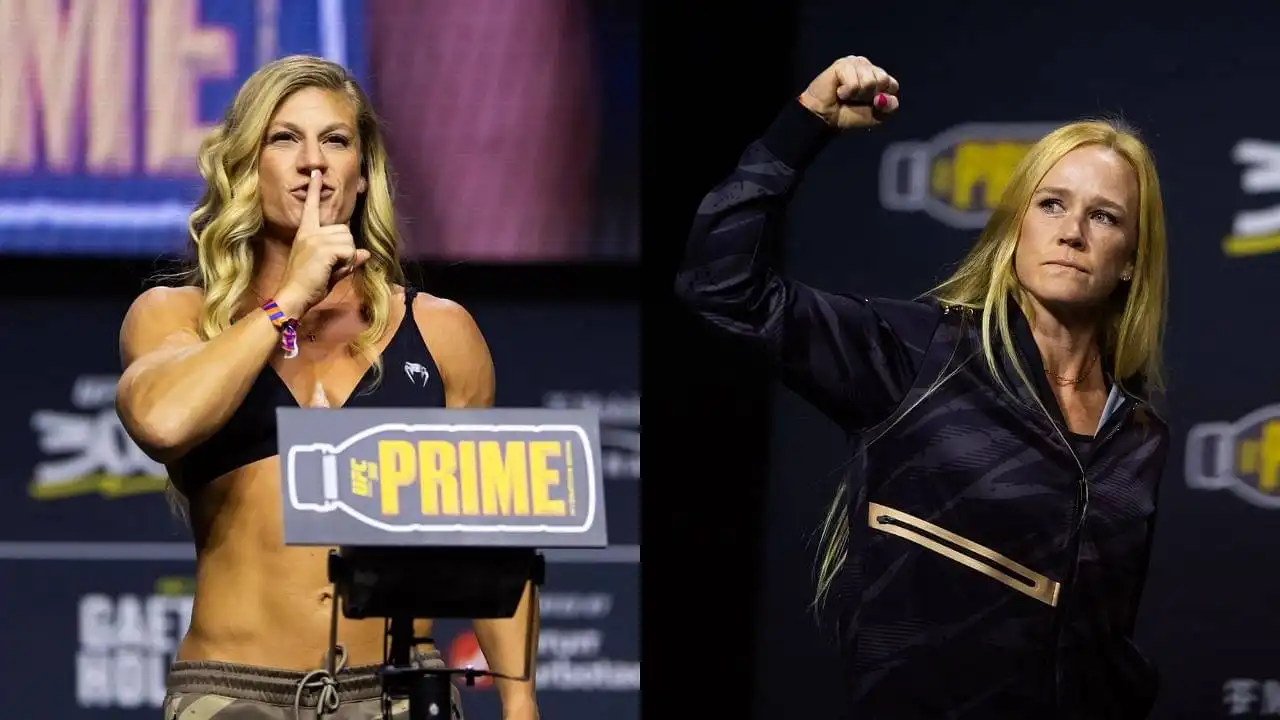 Kayla Harrison Gender Fans Question Impressive Debut Holly Holm UFC 300 SportsRush