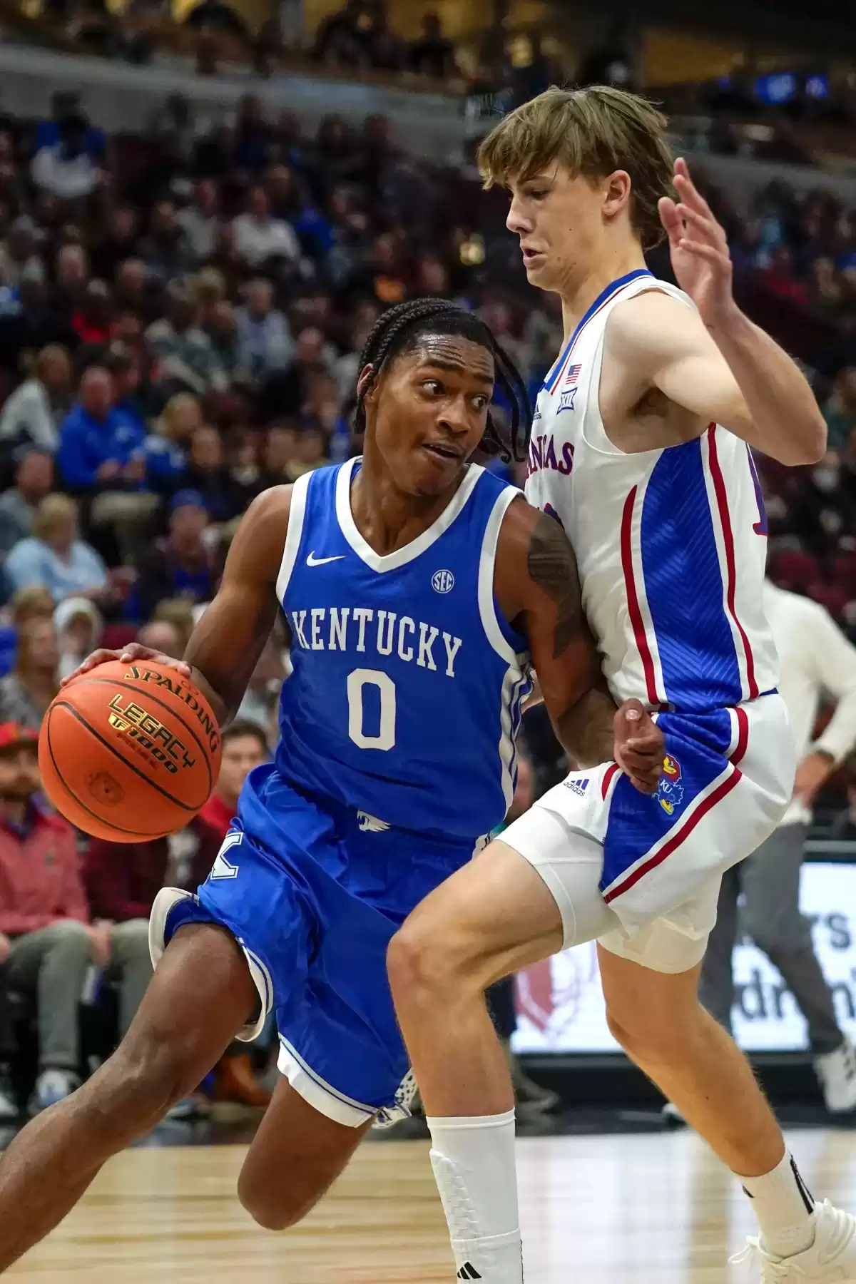 Kentucky basketball plays with poise but needs to learn how to finish vs. Kansas - Brown