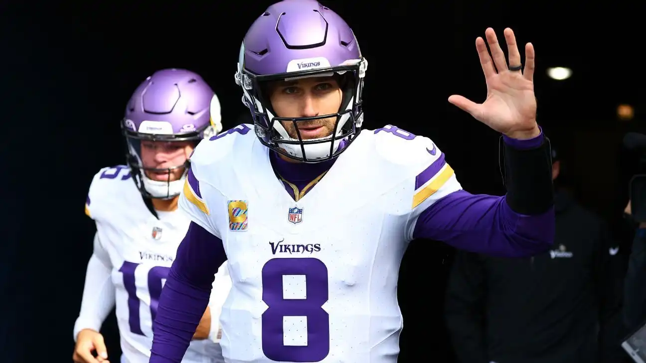 Kirk Cousins' future with the Vikings in doubt