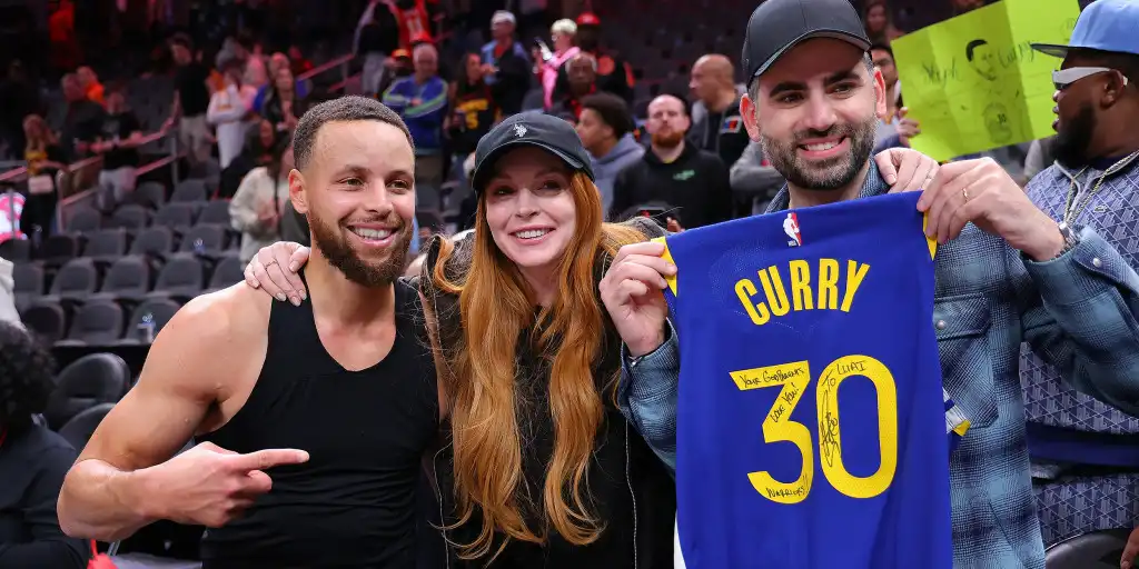 Lindsay Lohan reveals connection between Steph and Ayesha Curry and her son Luai