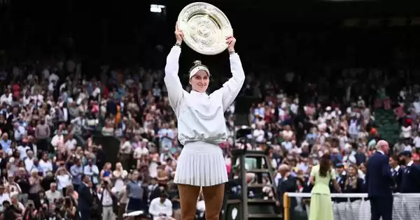 Marketa Vondrousova Overcomes Nerves to Secure First Grand Slam Title at Wimbledon 2023