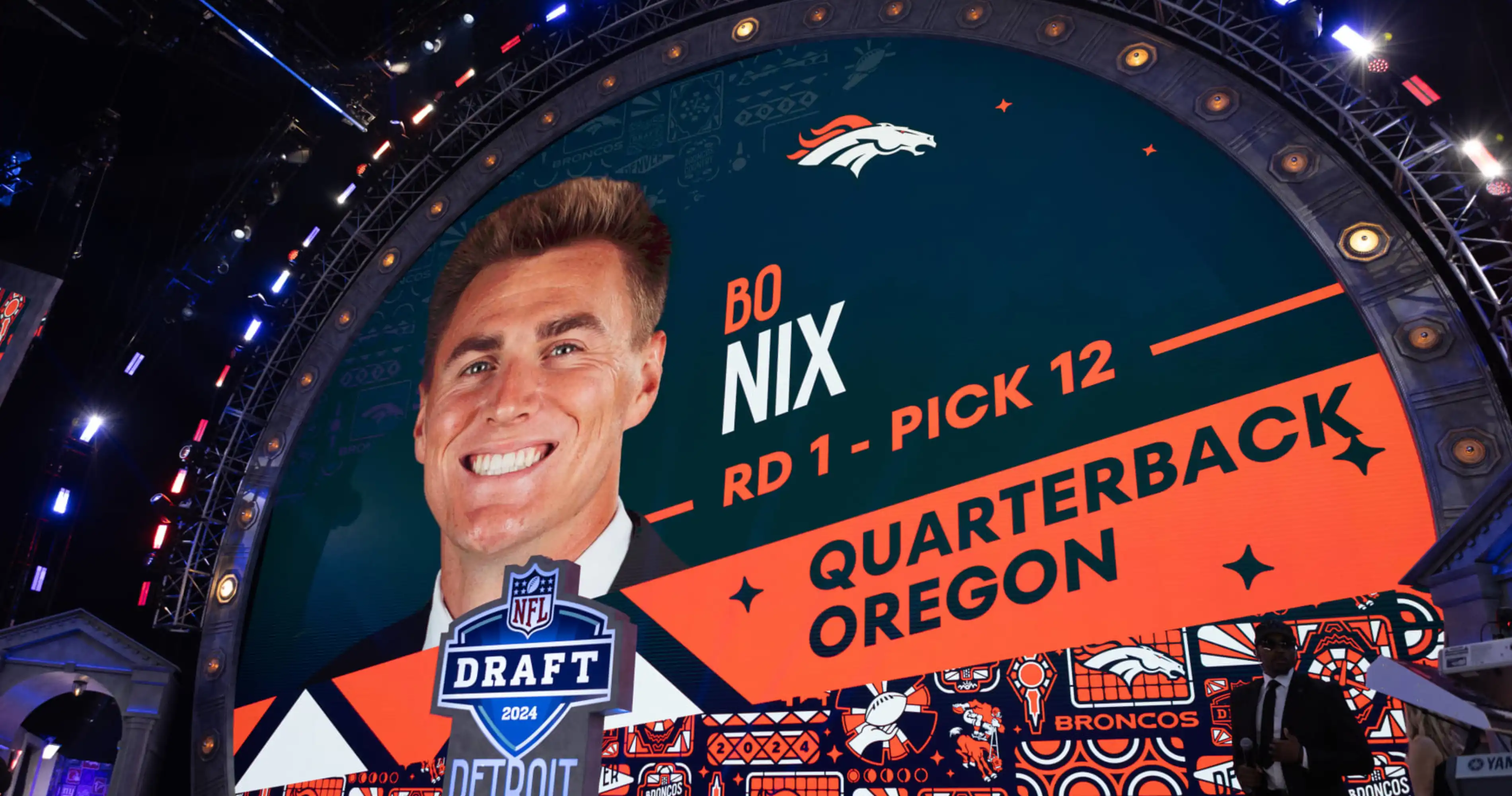McShay criticizes Broncos for 'arrogant' choice of Bo Nix as draft pick