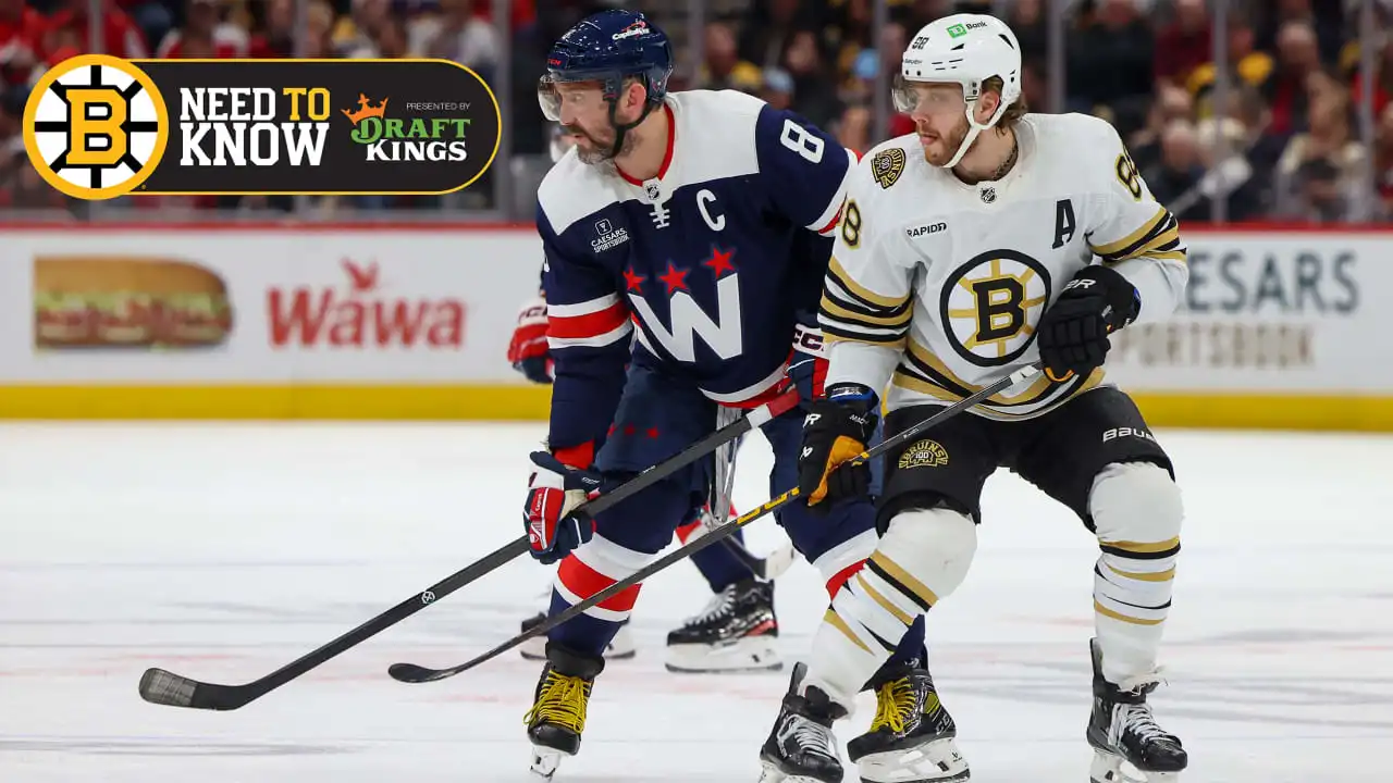 Need to Know: Bruins vs Capitals | Boston Bruins