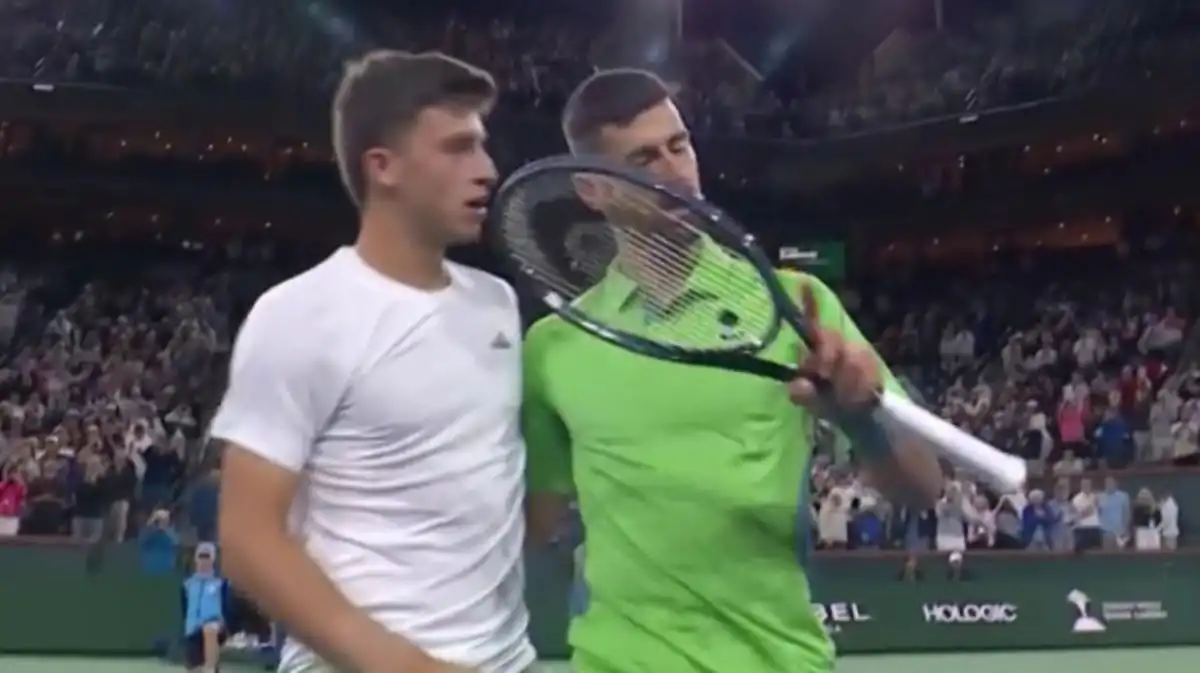 Novak Djokovic ugly net exchange revealed new low