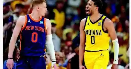 Pacers defeat Knicks to tie playoff series