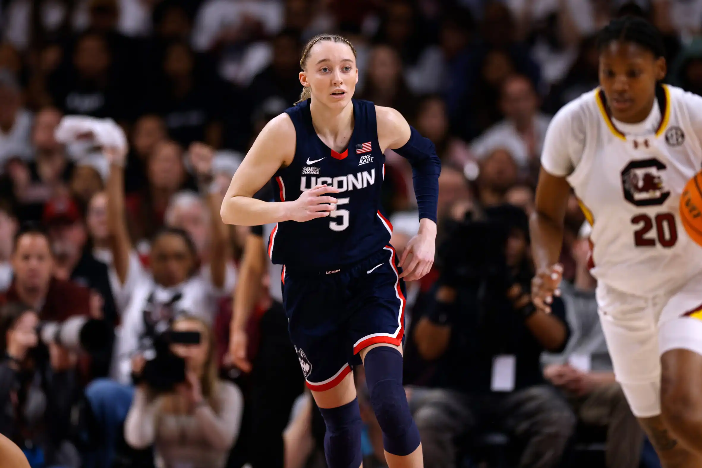 Paige Bueckers WNBA Draft UConn Basketball Stunned