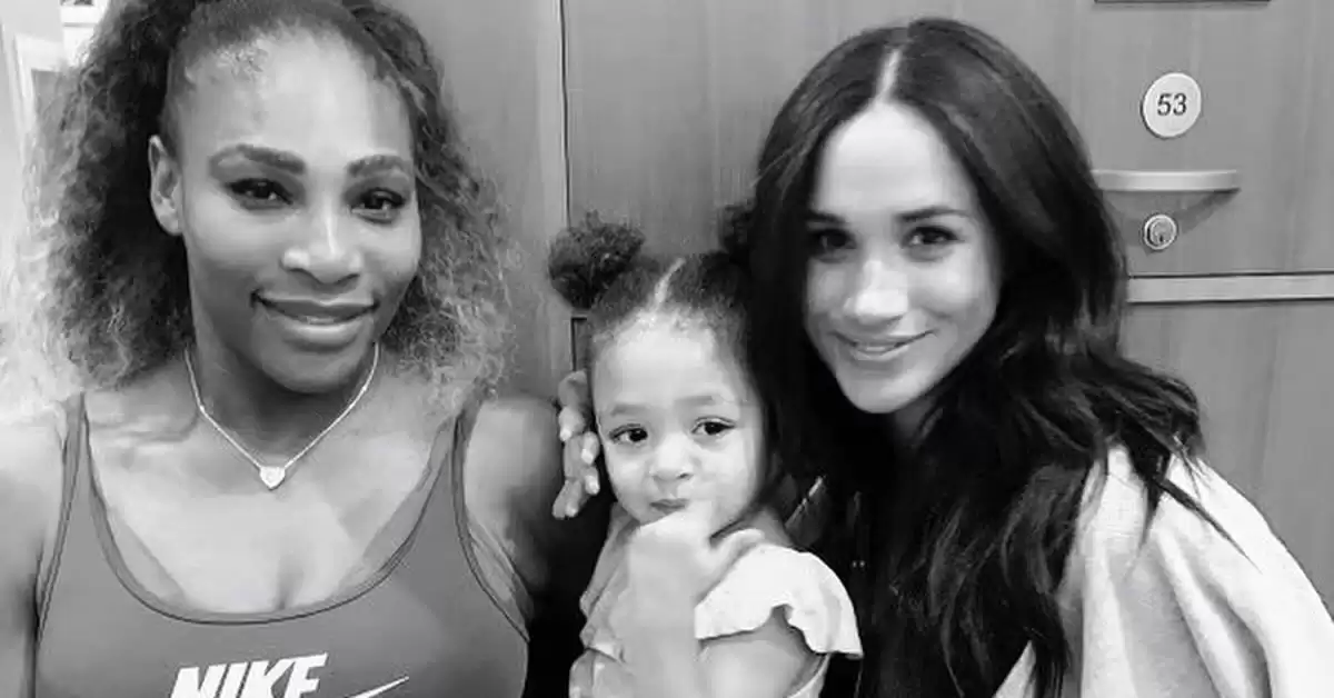 Questioning Meghan's absence from Serena Williams' baby shower