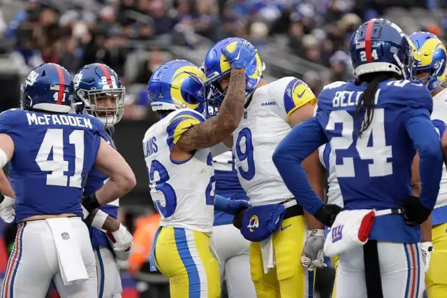 Rams clinch crucial victory in odd matchup against Giants
