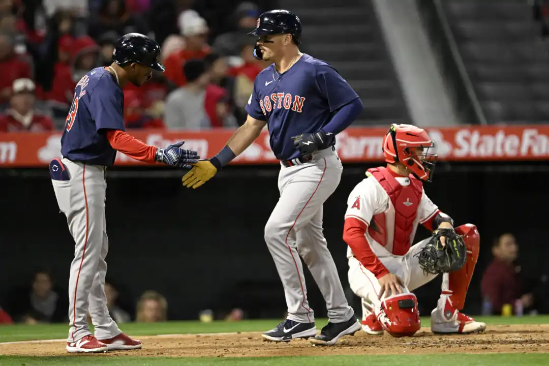 Red Sox Crush Big Homers in 8-6 Win Over Angels