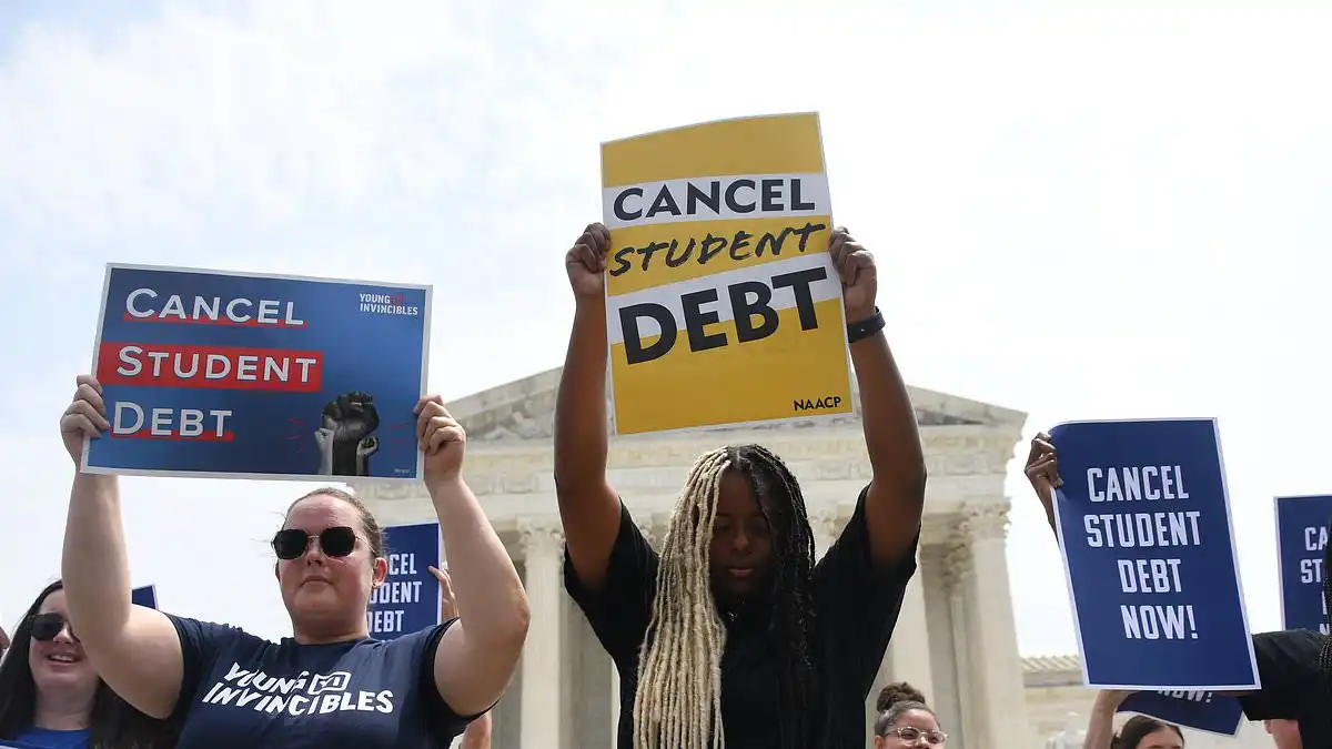 Republicans criticize student loan forgiveness as a "slap in the face" to taxpayers