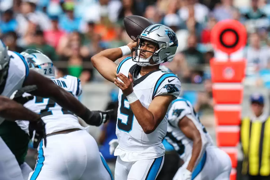 Rookie QB Bryce Young's NFL debut with Carolina Panthers falls short
