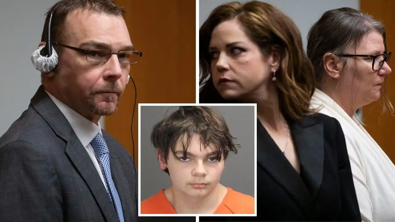 School shooter Ethan Crumbley parents jailed 15 years