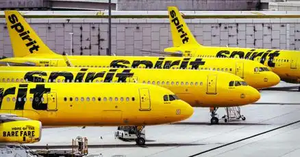 Spirit Airlines stock tanking blocked merger