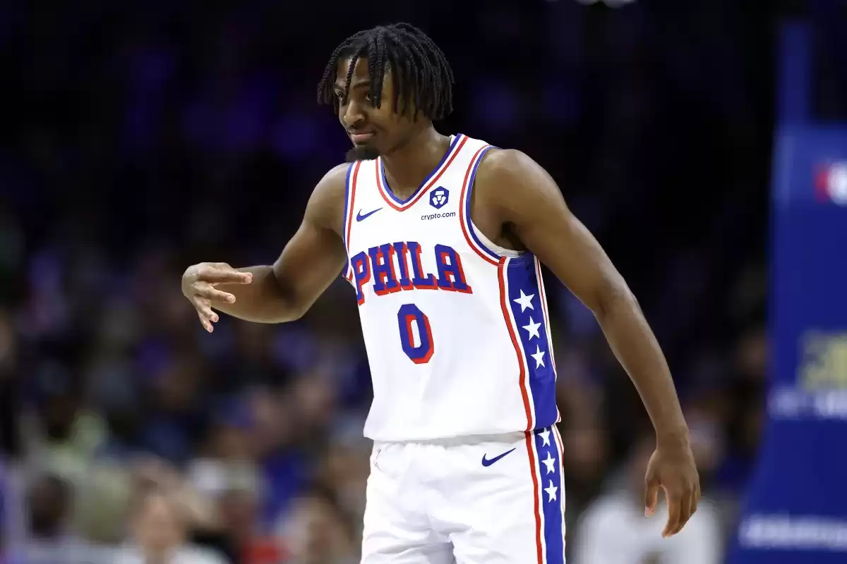 Tyrese Maxey career-high 50 points breakout campaign 76ers 8-1 start