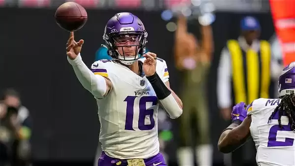Vikings QB Jaren Hall, WR K.J. Osborn Out with Concussions