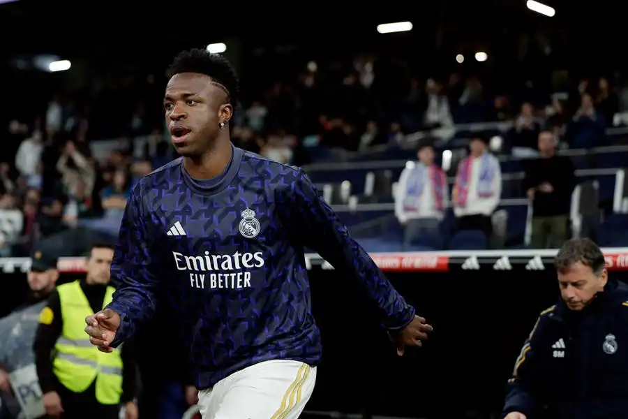 Vinicius Jr. injury forces exit from Atletico Madrid match warm-up